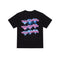 Camiseta Estampada Retro Corazón Amor Manga Corta
