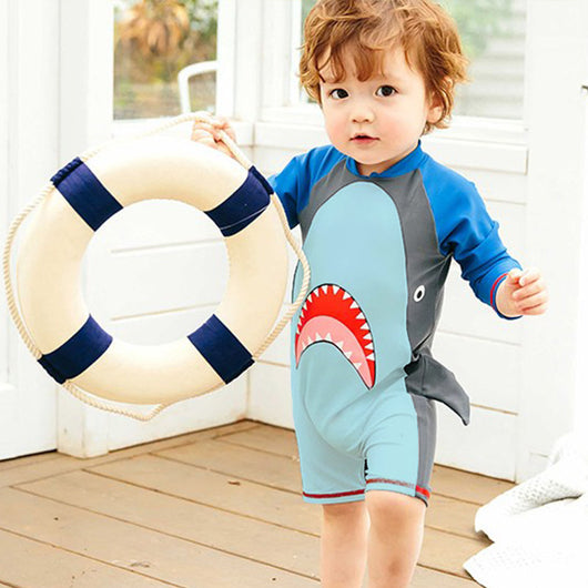 Traje de Baño Infantil de Una Pieza para Niños y Bebés - Image 3