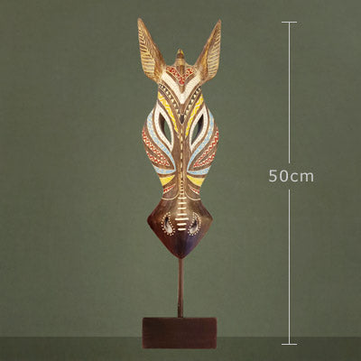 Máscara Decorativa Nórdica en Resina - Joya Artesanal para el Hogar - Image 5