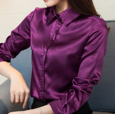 Camisa de Seda de Manga Larga Premium - Image 12