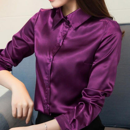 Camisa de Seda de Manga Larga Premium - Image 12