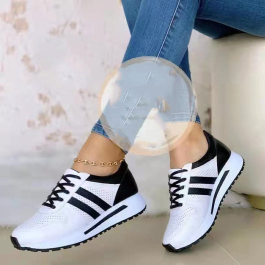 Zapatos Plataforma Cuña Primavera Verano Cómodos Transpirables Estilo Europeo - Image 9