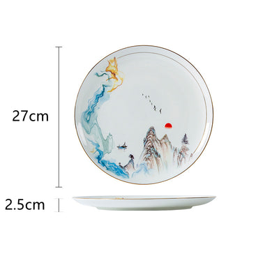 Juego de Vajilla de Porcelana Nórdica Premium para el Hogar - Image 22