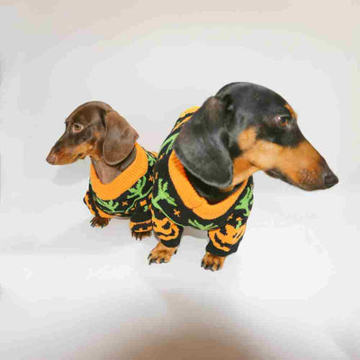 Suéter Cálido para Mascotas en Tonos Naranja - Abrigo Acogedor para Perros y Gatos - Image 9