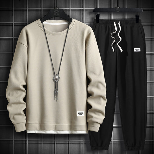 Playera Waffle Texturizada Otoño para Hombre - Image 10