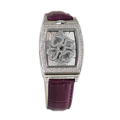 Reloj Elegante para Mujer Resistente al Agua con Diamantes y Flores - Image 40