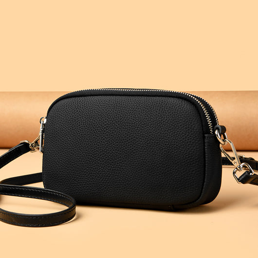 Bolsa Bandolera Cuadrada de Cuero Premium - Diseño Minimalista Versátil - Image 14