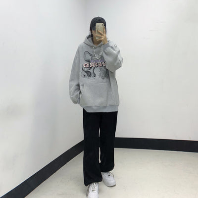Sudadera Hip Hop Dragon con Collar Integrado - Image 15