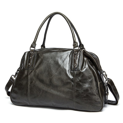Bolsa de Viaje en Cuero Genuino - Maletín Duffel de Piel Premium - Image 10