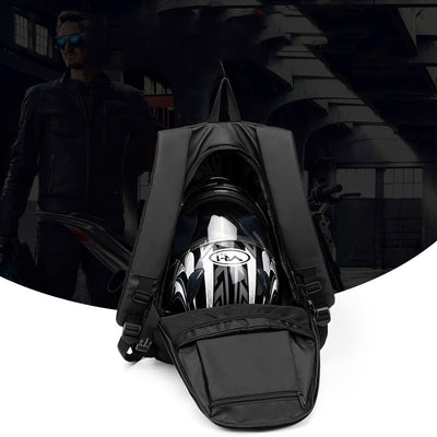 Mochila Impermeable para Motociclista con Soporte para Casco - Image 13