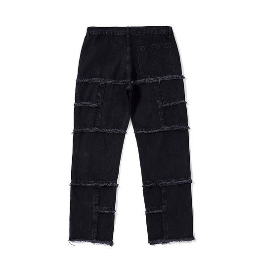 Jeans Slim Ajustados con Paneles de Felpa - Image 6