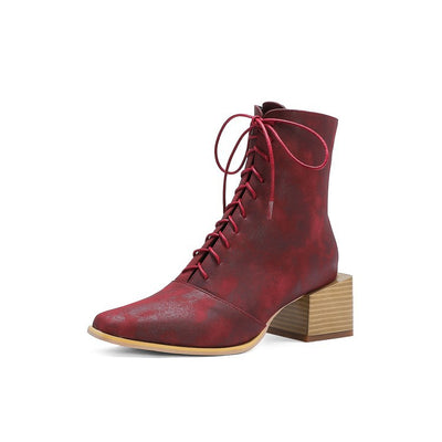 Botas Martin para Mujer con Tacón Grueso y Punta Afilada - Image 3