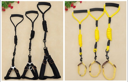 Set de Arnés y Correa de Tracción con Mango Acolchado para Mascotas - Image 5