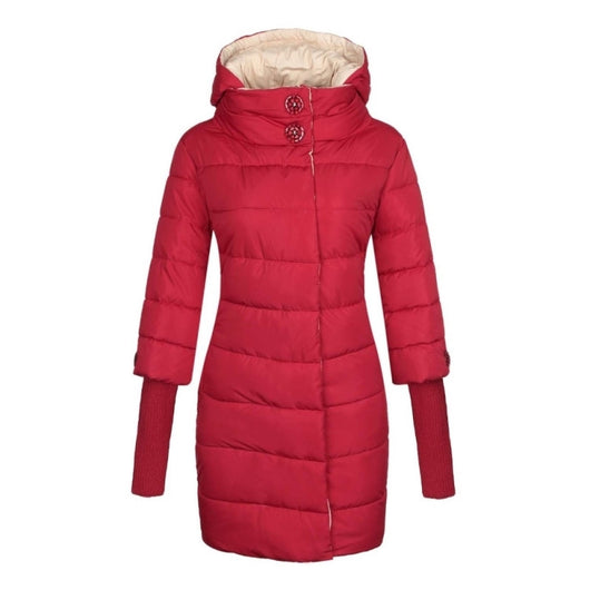 Abrigo Parka Largo con Capucha para Mujer - Tallas Grandes Invierno - Image 4