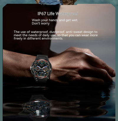 Reloj Inteligente 2 en 1 con Auriculares Bluetooth GT100 - Llamadas Duales y 128MB - Image 6