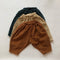 Pantalones Infantiles de Terciopelo Grueso a Rayas - Abrigo Térmico para Niños y Niñas