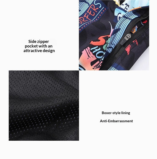 Shorts de Playa para Parejas con Estampado Digital de Secado Rápido - Image 21