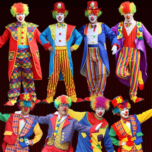 Disfraz de Payaso para Adultos y Niños - Traje Completo para Escenario - Image 23