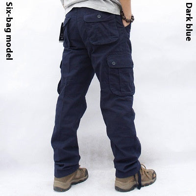 Pantalones de Trabajo Multibolsillos Uniforme Profesional Hombre - Image 7