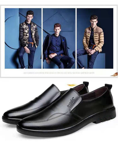 Zapatos de Cuero Respirable para Hombre - Elegancia Casual y Profesional - Image 10