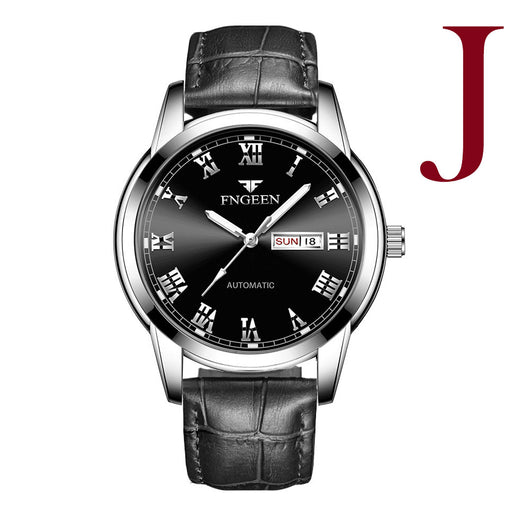Reloj de Moda para Hombre con Banda de Acero Inoxidable y Esfera Luminosa - Image 11