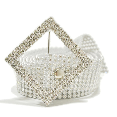 Corsé Femenino con Cinturón Decorativo de Diamantes - Image 16