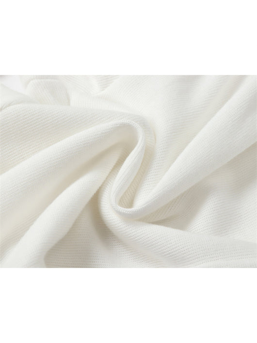 Pantalón de Cintura Alta con Cordón Ajustable - Comodidad Casual - Image 5