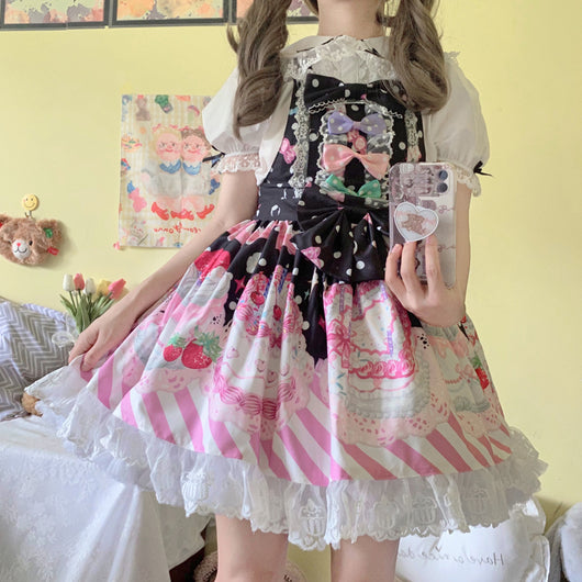 Blusa Kawaii con Orejas de Conejo - Estilo Soft Girl Lolita Versátil - Image 9