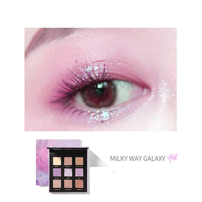 Paleta de Sombras Nacaradas con Purpurina - 9 Colores de Larga Duración - Image 7