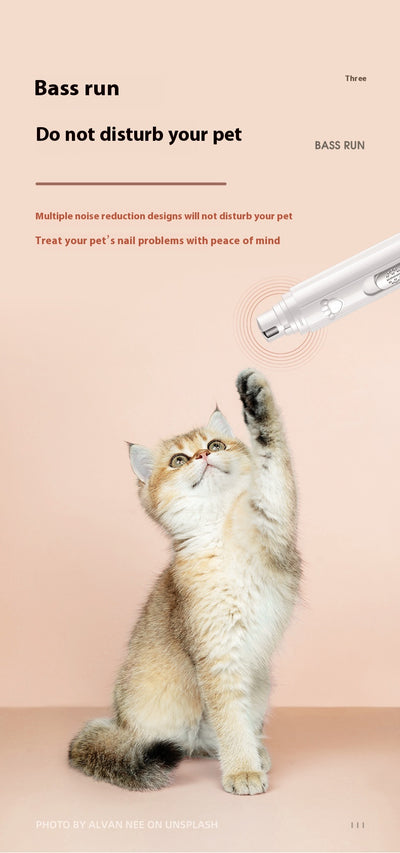 Cortauñas para Mascotas con Carga USB - Profesional - Image 13