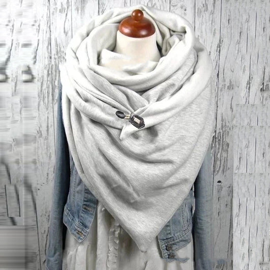Chal Bufanda Grueso Cálido para Mujer - Abrigo Casual Versátil - Image 3