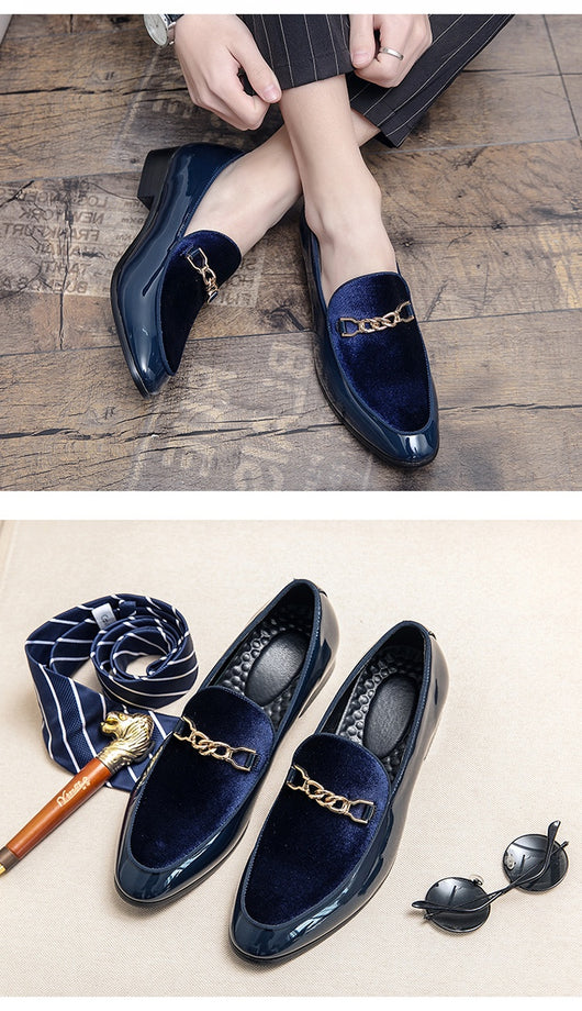 Zapatos Casuales de Cuero con Punta para Hombre - Image 14