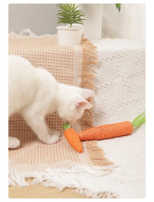 Juguetes Interactivos para Gatos - Palos de Hierba Gatera y Piedras Sonoras - Image 11