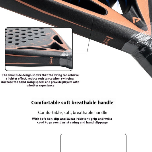 Raqueta de Pádel AMASPORT Carbon Fiber - Rendimiento Profesional - Image 9