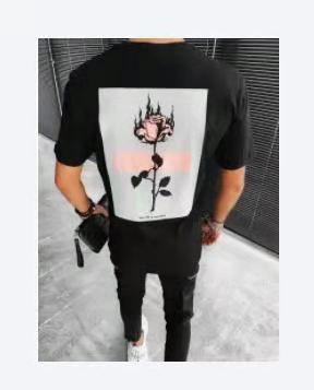 Playera Suelta de Largo Medio para Hombre - Image 7