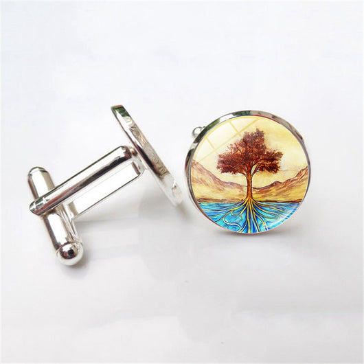 Gemelos Árbol de la Vida en Piedras Preciosas - Image 10