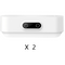 2-Piece Human Body Induction 2.4W USB