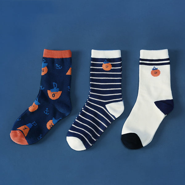 Calcetines Preppy Medianos Otoño Invierno