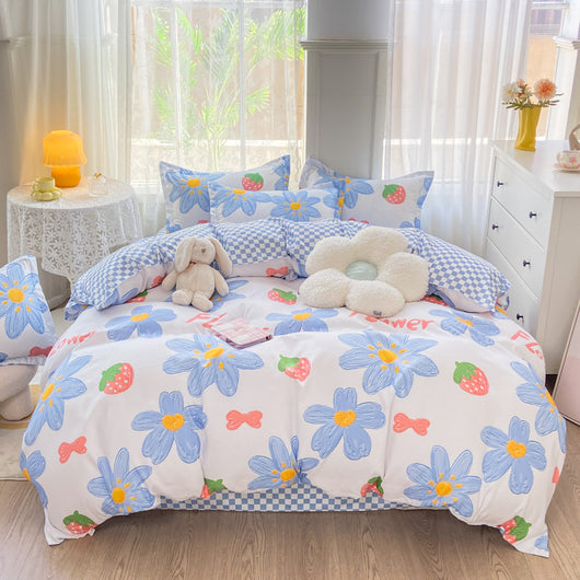 Funda Nórdica de Algodón Lavado para Cama Doble - Image 34