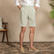 Bermudas de Hombre a Rayas sin Planchado - Tela Respirable Bubble Yarn