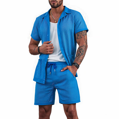 Conjunto de Playa Hawaii Transparente: Cardigan, Short y Blusa - Image 32