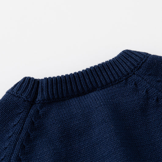 Suéter Infantil de Color Liso - Pullover Cómodo - Image 10