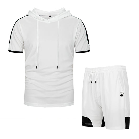 Conjunto Deportivo Casual con Capucha y Combinación de Colores para Hombre - Image 8