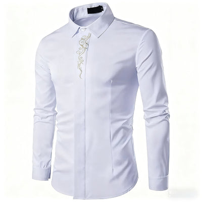 Camisa Casual Deportiva Holgada con Solapa para Hombre - Image 20