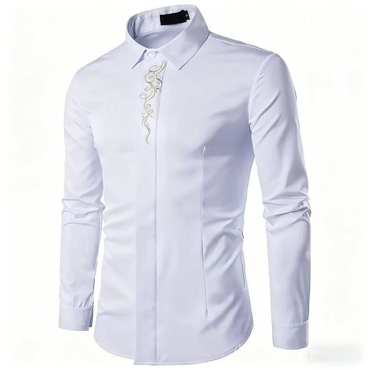 Camisa Casual Deportiva Holgada con Solapa para Hombre - Image 20