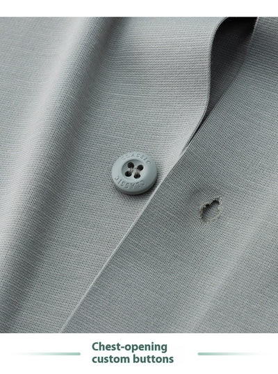Conjunto Casual de Seda de Hielo para Hombre - Image 17