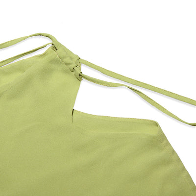 Blusa Cropped de Encaje y Gasa con Cuello Cuadrado y Manga Larga - Image 27