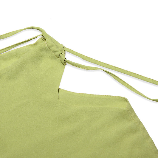 Blusa Cropped de Encaje y Gasa con Cuello Cuadrado y Manga Larga - Image 27