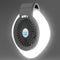 Lámpara LED Recargable 2 en 1 para Camping con Ventilador Portátil