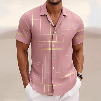 Camisa Casual de Botones para Hombre - Perfecta para Viajes y Aventuras - Image 19